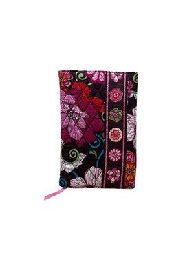 Vera Bradley Women’s Brown & Pink Mod Floral Quilted Fabric  Paperback Cover